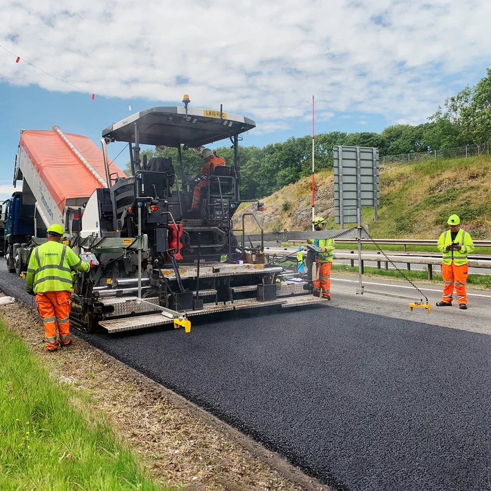 Road-Construction-Asphalt-Paver-UK